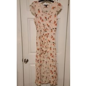 Floral High/Low Romper